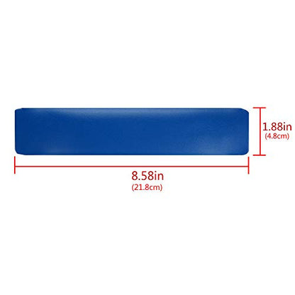 Geekria Protein Leather Headband Pad Compatible with Gold Wireless Stereo Headset PS3, PS4 (CECHYA-0083) Headphones, Replacement Band Repair Part (Blue) - color: Blue
