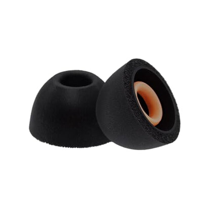 Klowcok Replacement Foam Ear Tips for Raycon Everyday/Fitness/Impact, Black | Memory Foam Earbuds Tips, 3 Pairs (S/M/L)