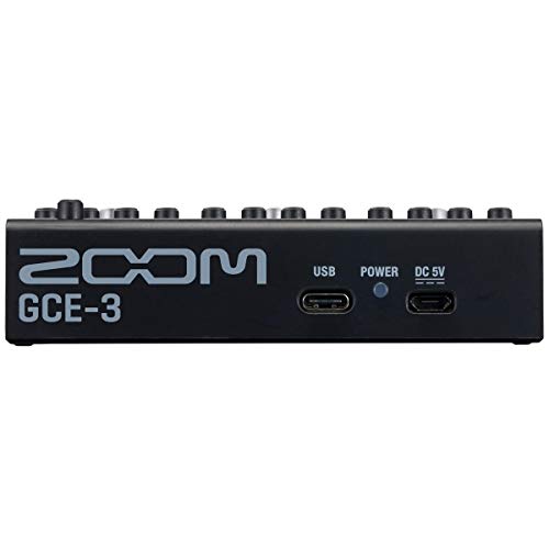 Zoom GCE-3 Compact USB Audio Interface for Emulation of Zoom Effects Processors using Guitar Lab Software