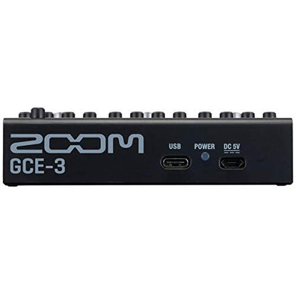 Zoom GCE-3 Compact USB Audio Interface for Emulation of Zoom Effects Processors using Guitar Lab Software