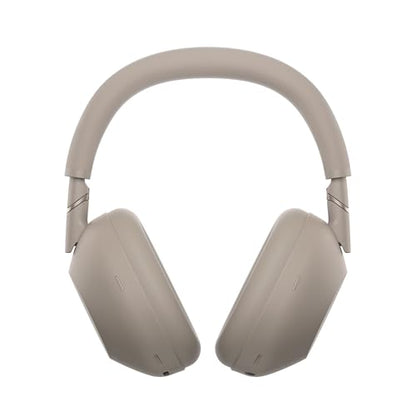 Sony WH-1000XM6 The Best Noise Cancelling Wireless Headphones, Sandstone | HD NC Processor QN3, 12 Microphones, Adaptive NC Optimizer, Mastered by Engineers, Studio-Quality, Up to 30 Hrs of Battery - color: Sandstone