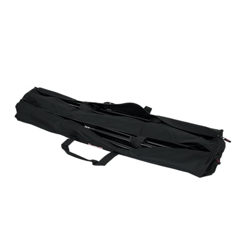 Gator Cases Dual Compartment Stand Carry Bag with 50" Interior; Holds Speaker, Microphone or Lighting Stands (GPA-SPKSTDBG-50DLX) - size: 50" Long - Dual Compartment