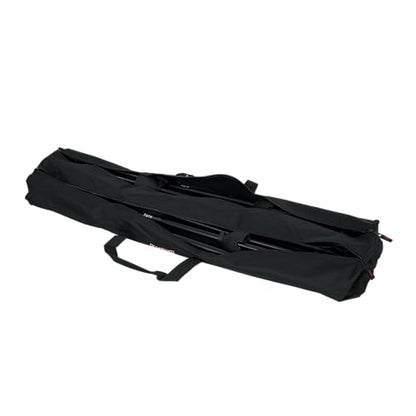 Gator Cases Dual Compartment Stand Carry Bag with 50" Interior; Holds Speaker, Microphone or Lighting Stands (GPA-SPKSTDBG-50DLX) - size: 50" Long - Dual Compartment