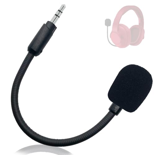 3.5mm Replacement Mic for Logitech G233 G433 Gaming Headset | Detachable Noise Cancelling Microphone, for PC, Xbox One, PS4, PS5