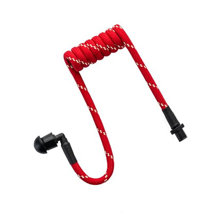 Replacement Braided Nylon Acoustic Coil Tube for Radio in-Ear Earpiece (DF/CTB-25) - color: DF/CTB-25