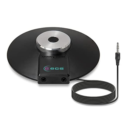 ECS WordForum 3.5mm TRS 360° Omnidirectional Stereo Conference Microphone for PC - with Daisy Chain Option, Condenser Mic for Teleconferencing - 1 Pack - size: 1 Pack - WordForum 3.5mm