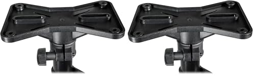 Rockville RVSSA1 Universal 35mm Mounting Tripod Pole Speaker Adapter Bracket, 1 Count (Pack of 2) - size: 1 Count (Pack of 2)