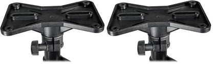 Rockville RVSSA1 Universal 35mm Mounting Tripod Pole Speaker Adapter Bracket, 1 Count (Pack of 2) - size: 1 Count (Pack of 2)