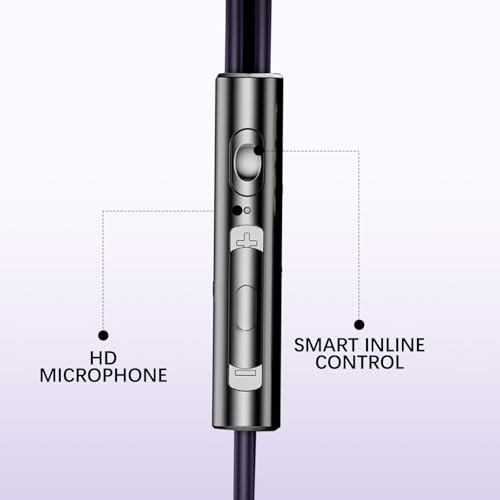 Pro Gaming Earphones with Built-in Microphone, 3.5mm & USB-C Options, 10mm Dynamic Driver for Spatial Audio, Smart in-Line Control, Secure Fit for PC, PS5, Xbox, Switch & Mobile - color: White, style: 3.5mm
