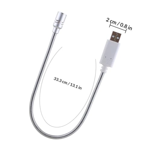 USB Microphone for Laptop and Desktop with Aluminum Alloy Body and Sponge Cover, Compact and Portable Design for Voice Chat and Gaming, Wired Microphone for Audio Recording