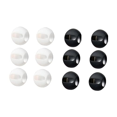 Uonlytech 14pcs Silicone Earphone Sleeve for Earbuds Case Compatible Cover Scratch Easy to Open Charging Box Secure Fit - color: Blackx2pcs, size: 6x4.4x1cmx2pcs