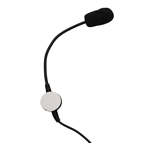Half/Open Face Helmet Motorcycle Earphone Headphone with Microphone for Midland/Alan Midland/Alan GMRS/FRS GXT/LXT GXT1000VP4 LXT500VP3 GXT1050VP4 2 Two Way Radios 2-pin Jack