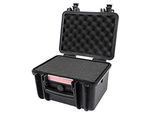Monoprice Weatherproof Hard Case - Black (9 Liter) with Customizable Foam, 11 x 8 x 7 in Internal Dimensions - Pure Outdoor Collection - color: Black, size: 9 Liter, style: Case