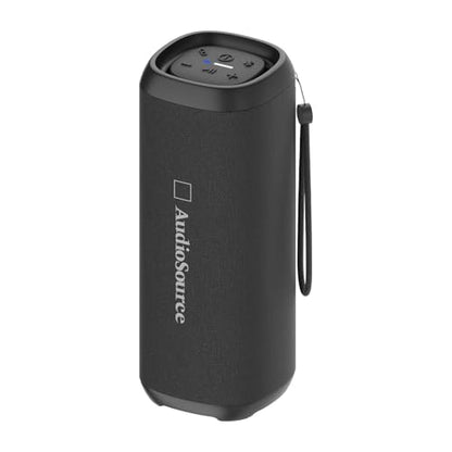 Audiosource Portable Bluetooth Speaker, 30W Loud Sound, Dual Passive Radiators for Deep Bass, Bluetooth 5.4, Auracast Multi-Speaker Pairing, IP67 Waterproof, 200ft Range, 12H Battery (Black) - color: Black