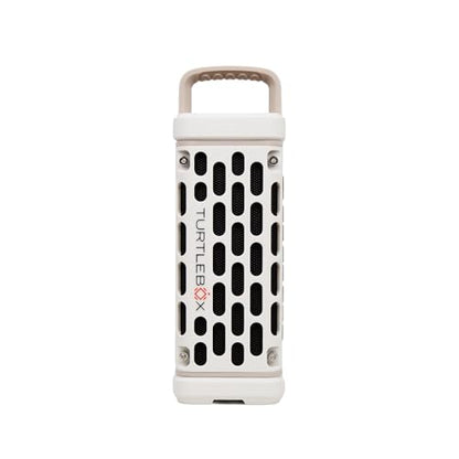 Turtlebox Ranger, Ultra-Portable Bluetooth Speaker, Waterproof, Ivory - color: Ivory