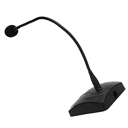 ZJchao Duty Microphone Arm Stand with 5M XLR Cable 360 Rotation Desk Clamp Mount for Streaming Podcasting Compatible USB Mic