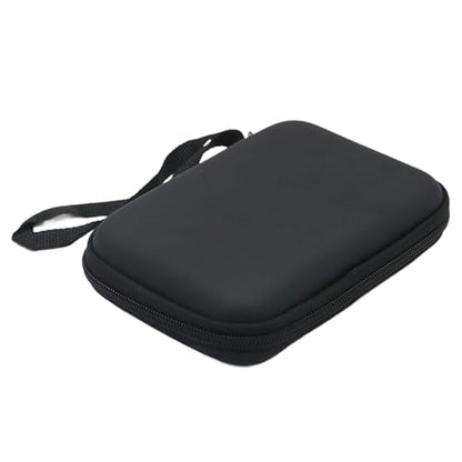 Protective External Hard Drives Case for 2.5Inch Devices Carrying Case Covers with Space for Cables and Earphones Portable External Carry Bag