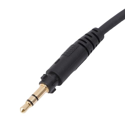 Headphone Extension Spring Cable, Secure Connection, Lossless Sound Quality, No Tangling, for DJ1200 Headphone, Extend Up to 3.3meter for DJ Booths, Studios or Home Use