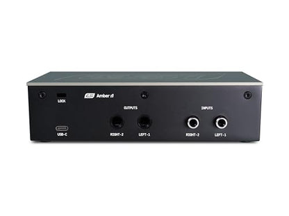 ESI Amber i1 USB Audio Interface with Audio Mixer for Guitarists, Vocalists & Producers - Studio-Quality Sound, 24-Bit/192kHz, RCA, 2-in/2-out with Separate Line Inputs, Professional Software Included - size: Amber i1 (1 Pre, 1 Line/2 Out)
