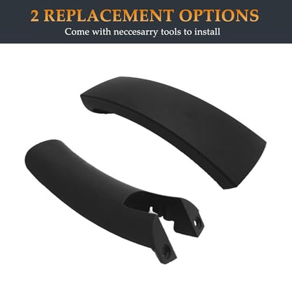 WH-1000XM4 Slider Covers Same as the OEM XM4 Side Cover Accessories Replacement Parts Compatible with Sony WH-1000XM4 Noise Cancelling Headphones (Black) - color: Black