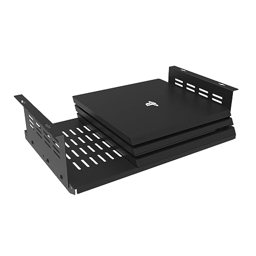 17" Under Desk Computer Mount for Small Form Factor Computers (Pack of 2) - size: 4inch High (Pack of 2)