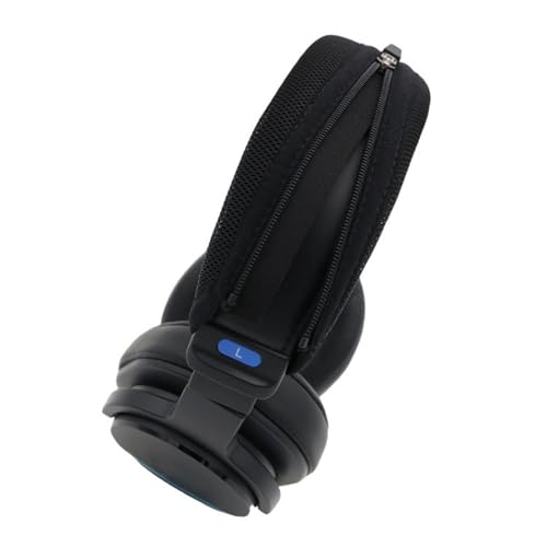 Quick Detach Zippers Headband Cover for MDRM1 Over Ear Headphones Headbeam Breathable Meshes Cushion Protectors Sleeve