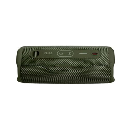 JBL Flip 6 - Portable Waterproof Speaker - Green | Louder, more powerful sound, IP67 waterproof and dustproof, 12 Hours of Playtime, Bold design - color: Green