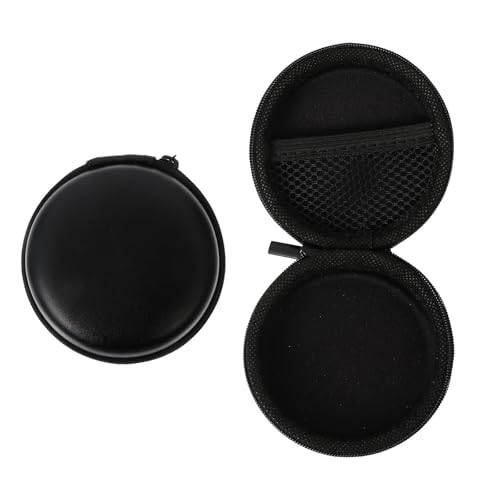 Earphone Storage Bags, PU EVA Headset Cases Waterproof 2 Pcs