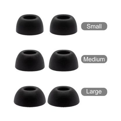 Klowcok Replacement Foam Ear Tips for TOZO NC20/ NC20 Pro/ NC3 Earbuds
