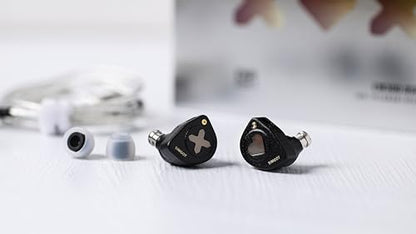 Linsoul SIMGOT EW300 1DD+1Planar+1PZT Hybrid Driver in Ear Monitor, Wired Earbuds IEM, Gaming Earbuds with Detachable Nozzles & Kiwi Ears Allegro Mini Portable IEM DAC, in Ear Monitor Amplifier