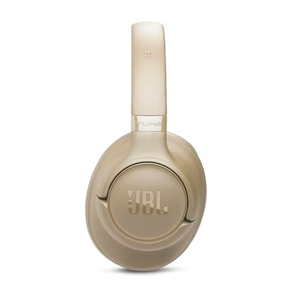 JBL Tune 730BT - Wireless Over-Ear Headphones - Beige | JBL Pure Bass Sound, Customize your sound with the JBL Headphones App, 2 beamforming mics for perfect calls - color: Beige