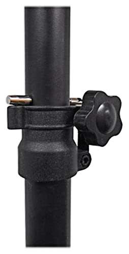 Rockville Tripod DJ PA Speaker Stand. Adjustable Height - Black