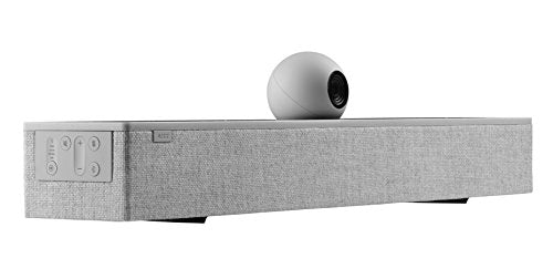 AMX Acendo Vibe Conferencing Sound Bar with Camera, Grey - color: Gray, style: with Camera