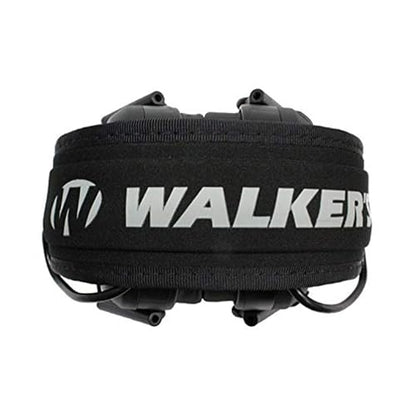 Walker's Razor Slim Electronic Muff - color: Patriot - Black, size: One Size
