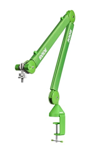 RØDE PSA1+ Professional Studio Boom Arm with Spring Damping, Green - color: Green, style: PSA1+