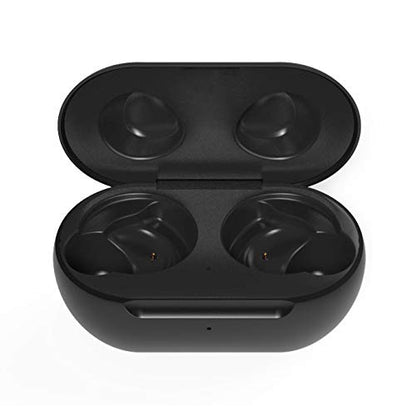 Charging Case for Samsung Galaxy Buds Plus, Replacement Charger Dock Cradle Case Cover with USB-C Cable for Galaxy Buds/Bdus+ Plus (Black) - color: Black