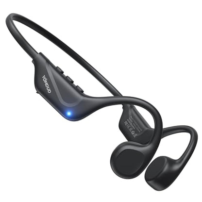 Bone Conduction Headphones, Open Ear Wireless Headphones with Mic | Bluetooth 5.4, 10H Playtime, IPX5 Waterproof, Lightweight Sports Headphones for Running, Workouts and Outdoor Use