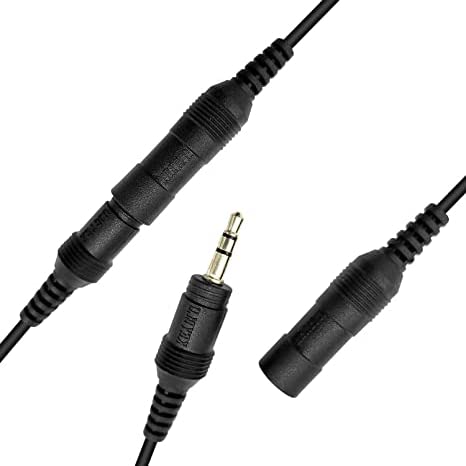 2 Pin Walkie Talkie Helmet Earpiece Kit Open Full Face Motorcycle Helmet Headset with Finger PTT Mic Push to Talk for Baofeng UV-5R UV-82 UV-82hp BF-888s ar-152 Kenwood Two Way Radio (Triangle)