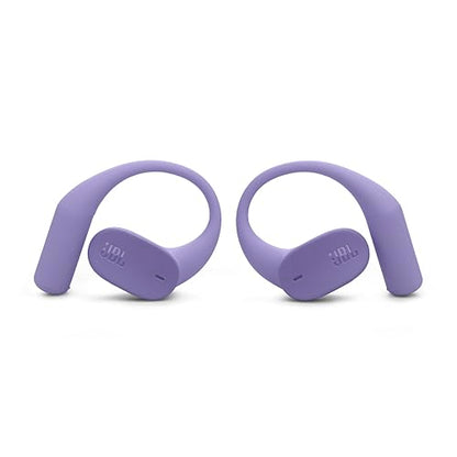 JBL Sense Lite Open Ear Earbuds, True Wireless, Ear Hook Fit - Purple | Water Resistant Sports And Workout Headphones, Up To 8 Hrs Playtime, Clear Calls With Noise Reduction - color: Purple