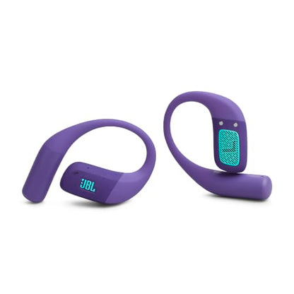JBL Endurance Zone Open Ear Earbuds, Waterproof, Secure Fit - Purple | IP68 Waterproof Design, up to 32-Hour Playtime With Quick Charge, Secure Earhooks For Running And Outdoor Fitness - color: Purple