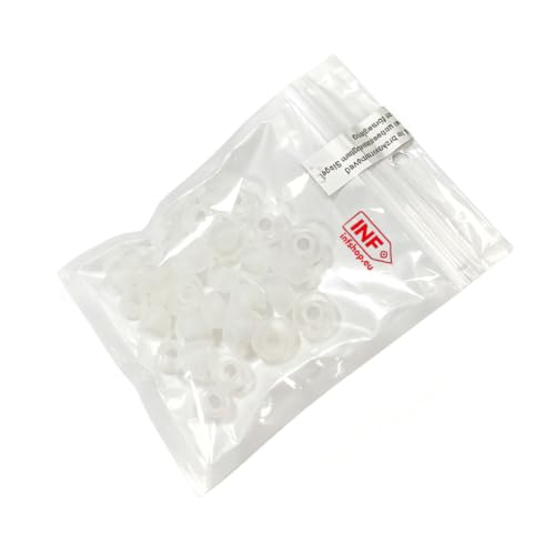 INF Silicone Ear Tips for 4.5-6 mm Earphones 3 Sizes 15 Pairs