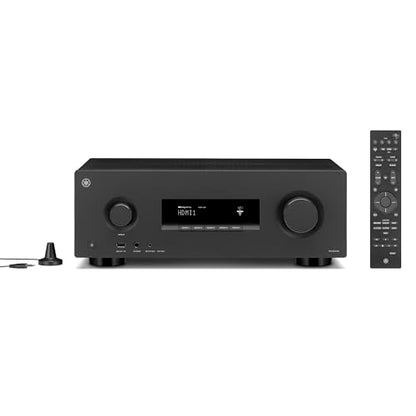 Yamaha RX300A 5.2-Channel Home Theater AV Receiver with Dolby Atmos, 4K120/8K HDMI and Bluetooth Multipoint (Black)
