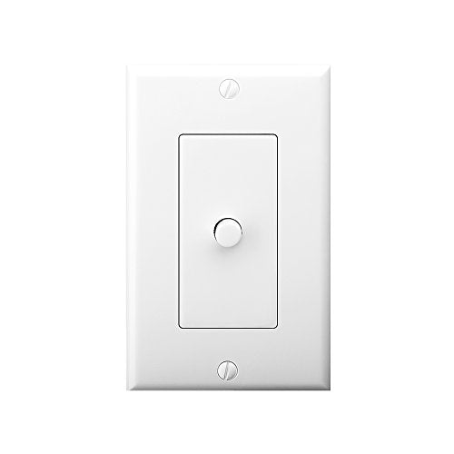 OSD Audio in Wall Speaker Selector A/B Switch, Select from 2X Speaker Pairs White AB12 - size: 100-Watts