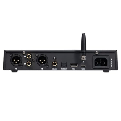 S.M.S.L DL300 Audio DAC with Headphone Amplifier, AK4499EX+AK4191EQ Chip, PCM 32bit/768kHz DSD Native DSD512 XMOS XU-316,USB/Optical/Coaxial/Bluetooth/I2S Input with Remote Control