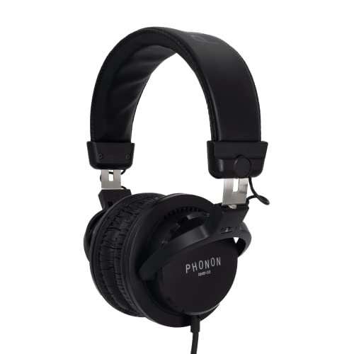 PHONON SMB-02 Subtonic Studio Monitor Basic Headphones for Professional Studio Use