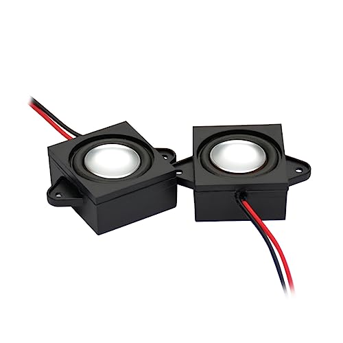 2PCS PAM8403 Mini Digital Power Amplifier Module 3W 2.5-5V Input USB Power Supply + 2PCS 3W 8Ohm Audio Stereo Speaker Full Range Mini Portable Advertising Speakers - color: 3W 8Ohm+PAM8403