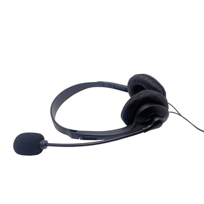 Soundnetic Bulk USB Headsets with Mic 100 Pack Budget Stereo Headphones with Boom Microphone – Ideal for Classrooms, Offices, Remote Work - size: 100 Pack
