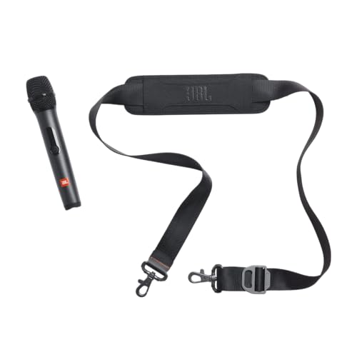 JBL PartyBox On-the-Go Essential - Portable Party Speaker - Black | Amazing JBL Pro Sound, Synched light show, JBL wireless microphone included, IPX4 splashproof protection