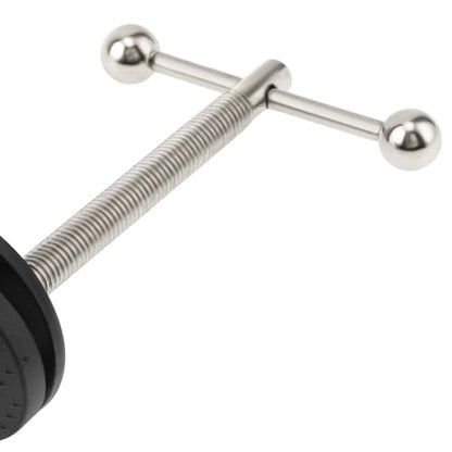Table Mount Clamp, Metal Mic Desk Clamp Holder, 3-in-1 Desk C-Clamp for Microphone Boom Arm Stand Holder, 0.47 inch/1.2cm Hole, Fits up to 2.76 inch/7cm Desktop Thickness