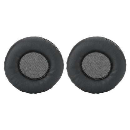 GOWENIC Replacement Ear Cushions, 75mm Headphone Earpads, Universal Ear Pads Covers for Headset, Black Foam Cushions Compatible with Most Headsets